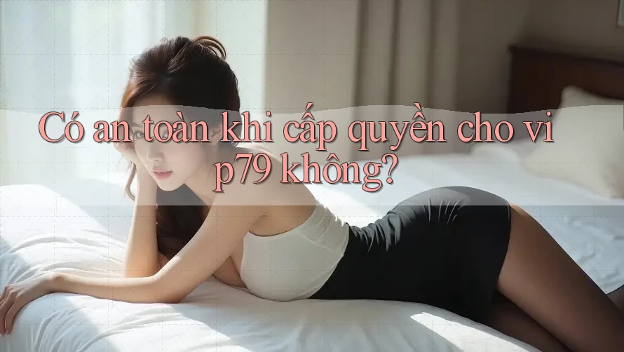 Có an toàn khi cấp quyền cho vip79 không? Có an toàn khi cấp quyền cho vip79 không?