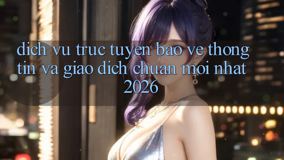 Dịch vụ trực tuyến Bảo vệ thông tin Và Giao Dịch Chuẩn Mới nhất 2026 Dịch vụ trực tuyến Bảo vệ thông tin Và Giao Dịch Chuẩn Mới nhất 2026