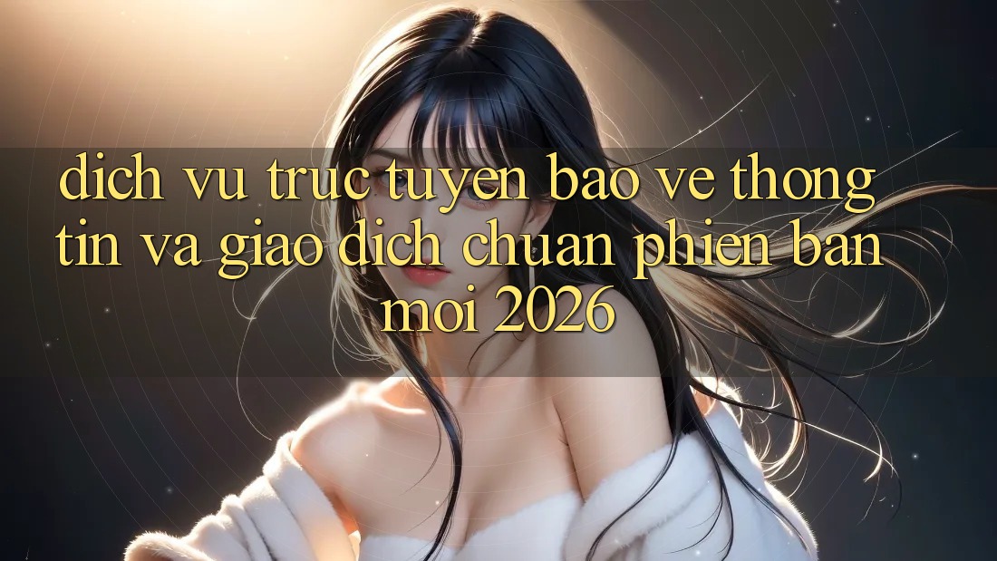 Dịch vụ trực tuyến Bảo vệ thông tin Và Giao Dịch Chuẩn Phiên bản mới 2026 Dịch vụ trực tuyến Bảo vệ thông tin Và Giao Dịch Chuẩn Phiên bản mới 2026