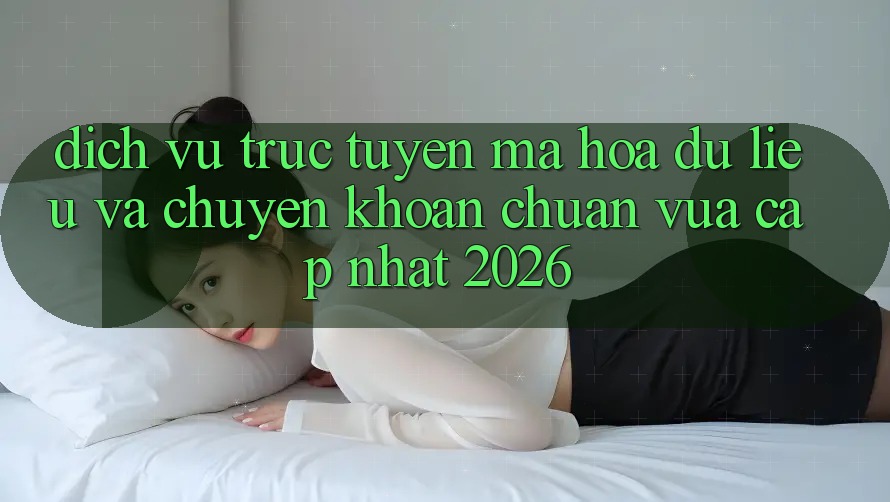 Dịch vụ trực tuyến Mã hóa dữ liệu Và Chuyển khoản Chuẩn Vừa cập nhật 2026 Dịch vụ trực tuyến Mã hóa dữ liệu Và Chuyển khoản Chuẩn Vừa cập nhật 2026