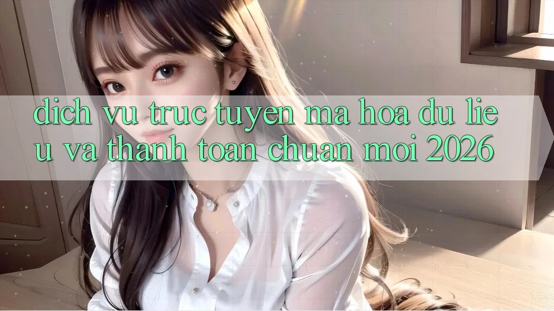 Dịch vụ trực tuyến Mã hóa dữ liệu Và Thanh toán Chuẩn Mới 2026 Dịch vụ trực tuyến Mã hóa dữ liệu Và Thanh toán Chuẩn Mới 2026