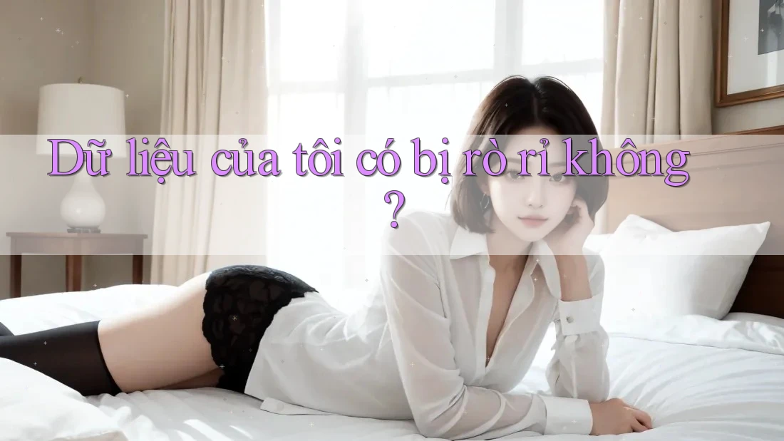 Dữ liệu của tôi có bị rò rỉ không? Dữ liệu của tôi có bị rò rỉ không?