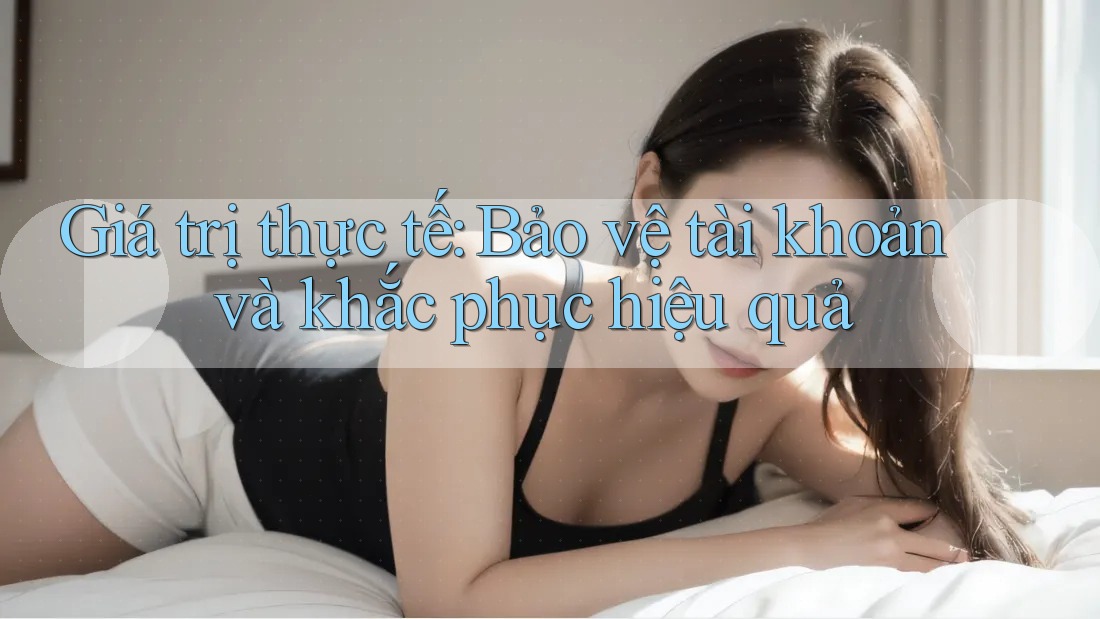Giá trị thực tế: Bảo vệ tài khoản và khắc phục hiệu quả Giá trị thực tế: Bảo vệ tài khoản và khắc phục hiệu quả