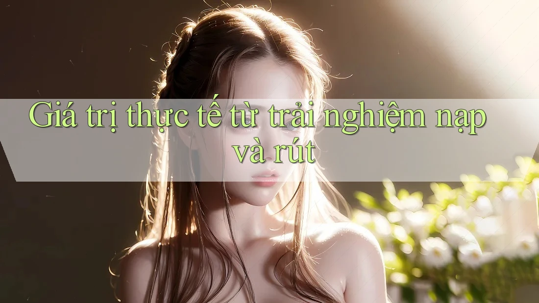 Giá trị thực tế từ trải nghiệm nạp và rút