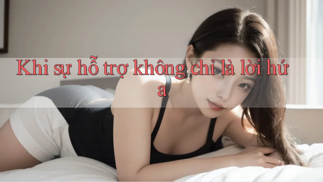 Khi sự hỗ trợ không chỉ là lời hứa Khi sự hỗ trợ không chỉ là lời hứa