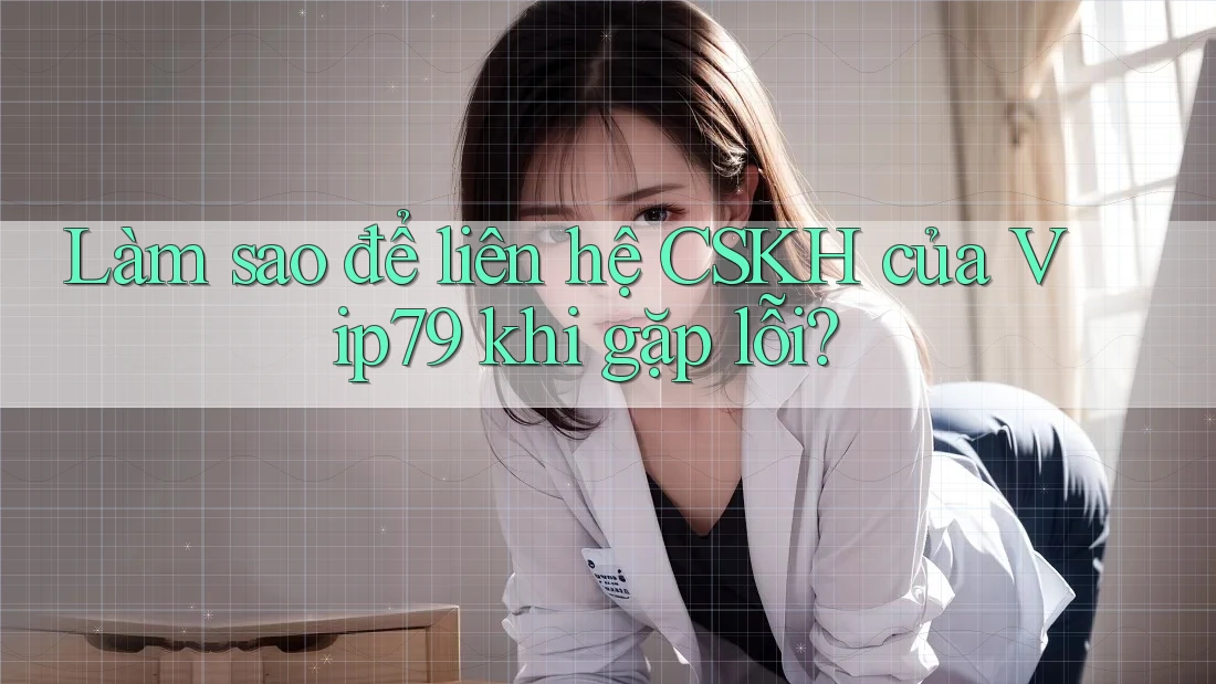 Làm sao để liên hệ CSKH của Vip79 khi gặp lỗi? Làm sao để liên hệ CSKH của Vip79 khi gặp lỗi?