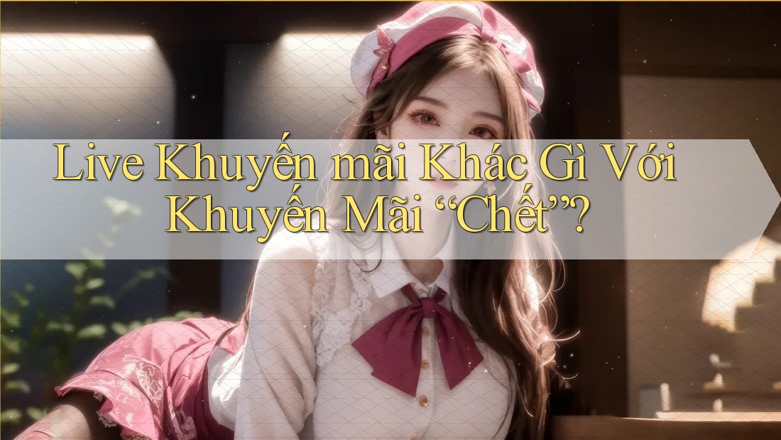 Live Khuyến mãi Khác Gì Với Khuyến Mãi “Chết”? Live Khuyến mãi Khác Gì Với Khuyến Mãi “Chết”?