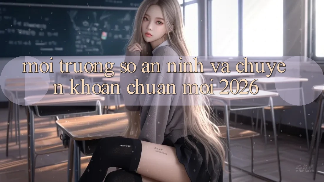 Môi trường số An ninh Và Chuyển khoản Chuẩn Mới 2026 Môi trường số An ninh Và Chuyển khoản Chuẩn Mới 2026