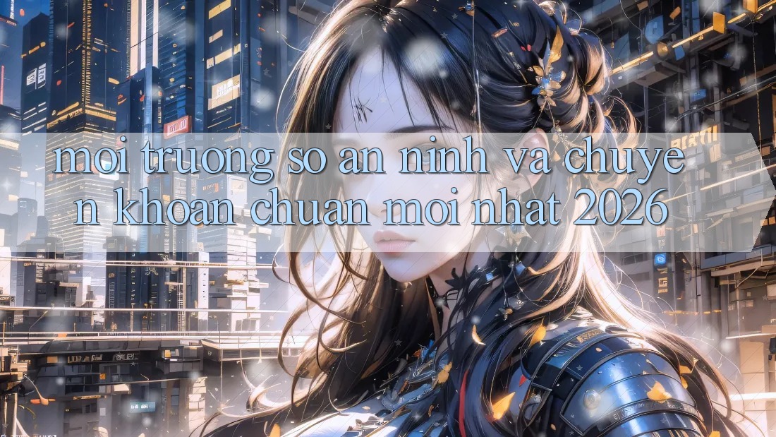 Môi trường số An ninh Và Chuyển khoản Chuẩn Mới nhất 2026 Môi trường số An ninh Và Chuyển khoản Chuẩn Mới nhất 2026