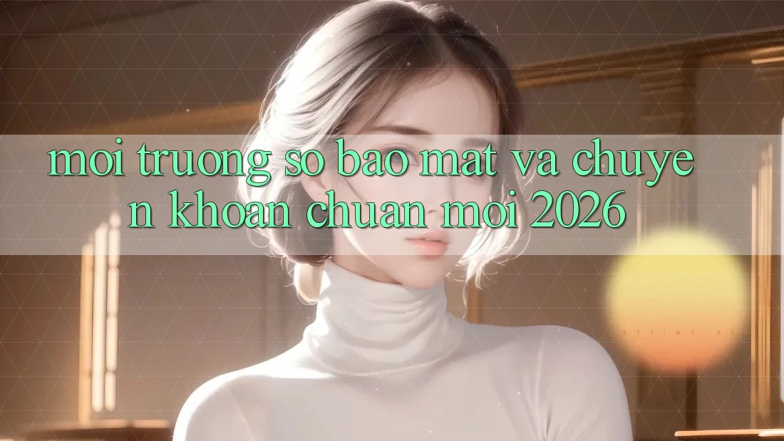 Môi trường số Bảo Mật Và Chuyển khoản Chuẩn Mới 2026 Môi trường số Bảo Mật Và Chuyển khoản Chuẩn Mới 2026