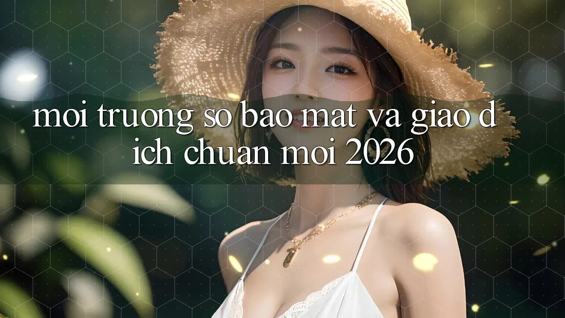 Môi trường số Bảo mật Và Giao Dịch Chuẩn Mới 2026