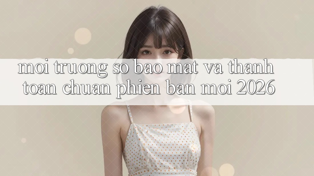 Môi trường số Bảo Mật Và Thanh toán Chuẩn Phiên bản mới 2026