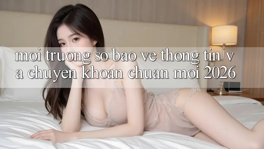 Môi trường số Bảo vệ thông tin Và Chuyển khoản Chuẩn Mới 2026 Môi trường số Bảo vệ thông tin Và Chuyển khoản Chuẩn Mới 2026