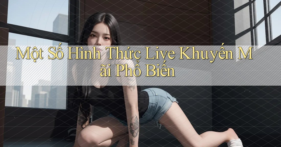 Một Số Hình Thức Live Khuyến Mãi Phổ Biến Một Số Hình Thức Live Khuyến Mãi Phổ Biến