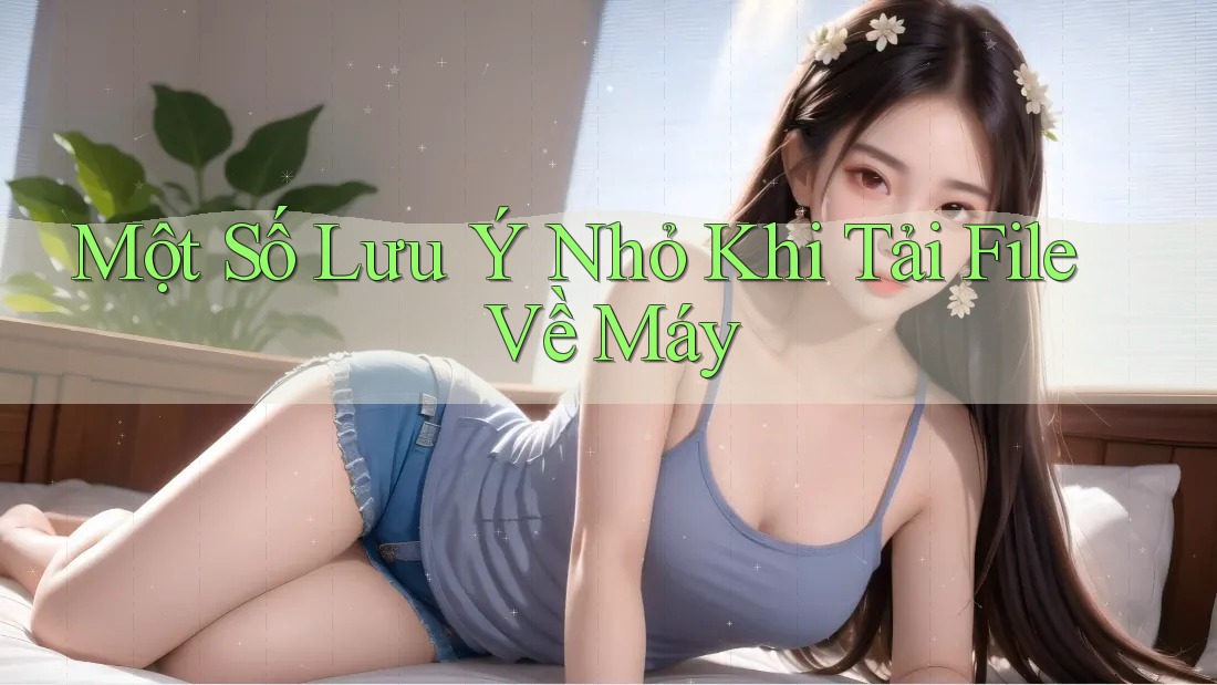 Một Số Lưu Ý Nhỏ Khi Tải File Về Máy Một Số Lưu Ý Nhỏ Khi Tải File Về Máy