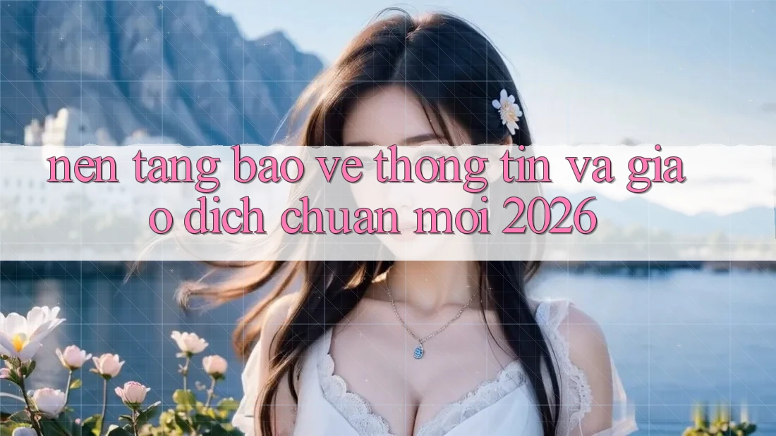 Nền tảng Bảo vệ thông tin Và Giao Dịch Chuẩn Mới 2026