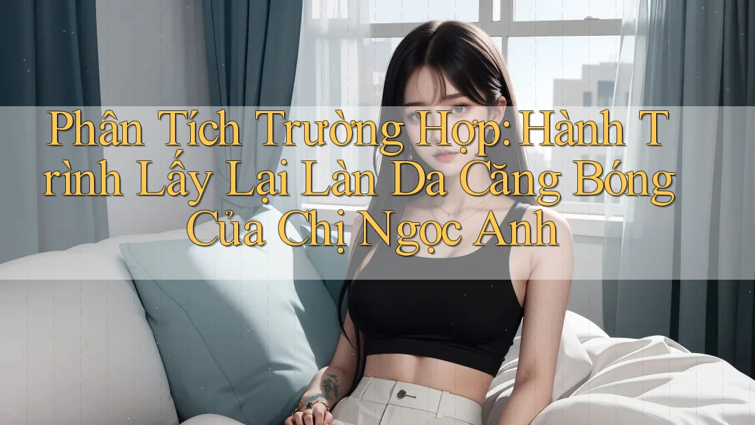 Phân Tích Trường Hợp: Hành Trình Lấy Lại Làn Da Căng Bóng Của Chị Ngọc Anh Phân Tích Trường Hợp: Hành Trình Lấy Lại Làn Da Căng Bóng Của Chị Ngọc Anh