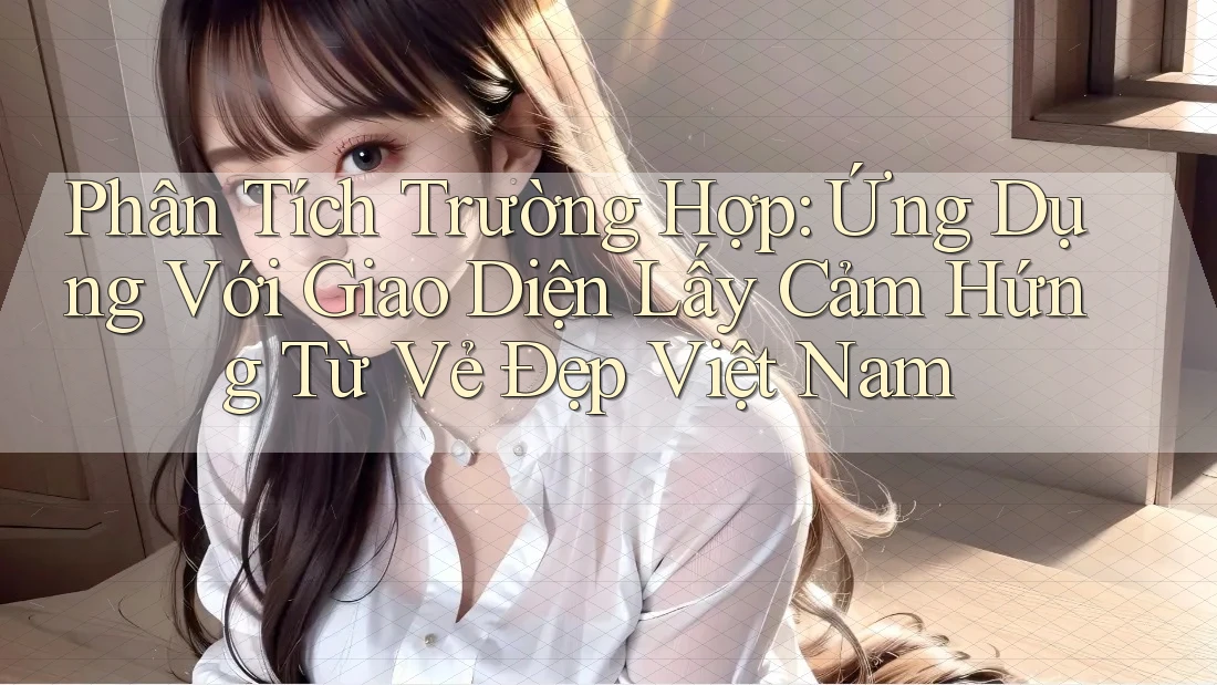 Phân Tích Trường Hợp: Ứng Dụng Với Giao Diện Lấy Cảm Hứng Từ Vẻ Đẹp Việt Nam Phân Tích Trường Hợp: Ứng Dụng Với Giao Diện Lấy Cảm Hứng Từ Vẻ Đẹp Việt Nam
