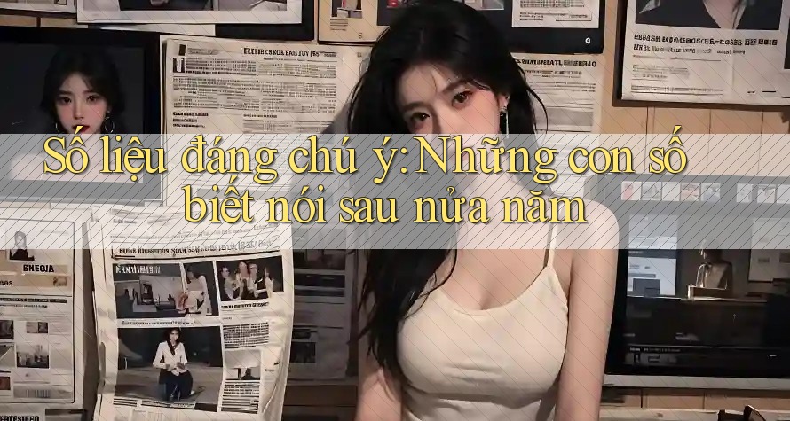 Số liệu đáng chú ý: Những con số biết nói sau nửa năm