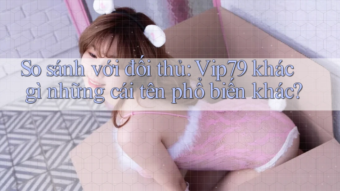 So sánh với đối thủ: Vip79 khác gì những cái tên phổ biến khác?