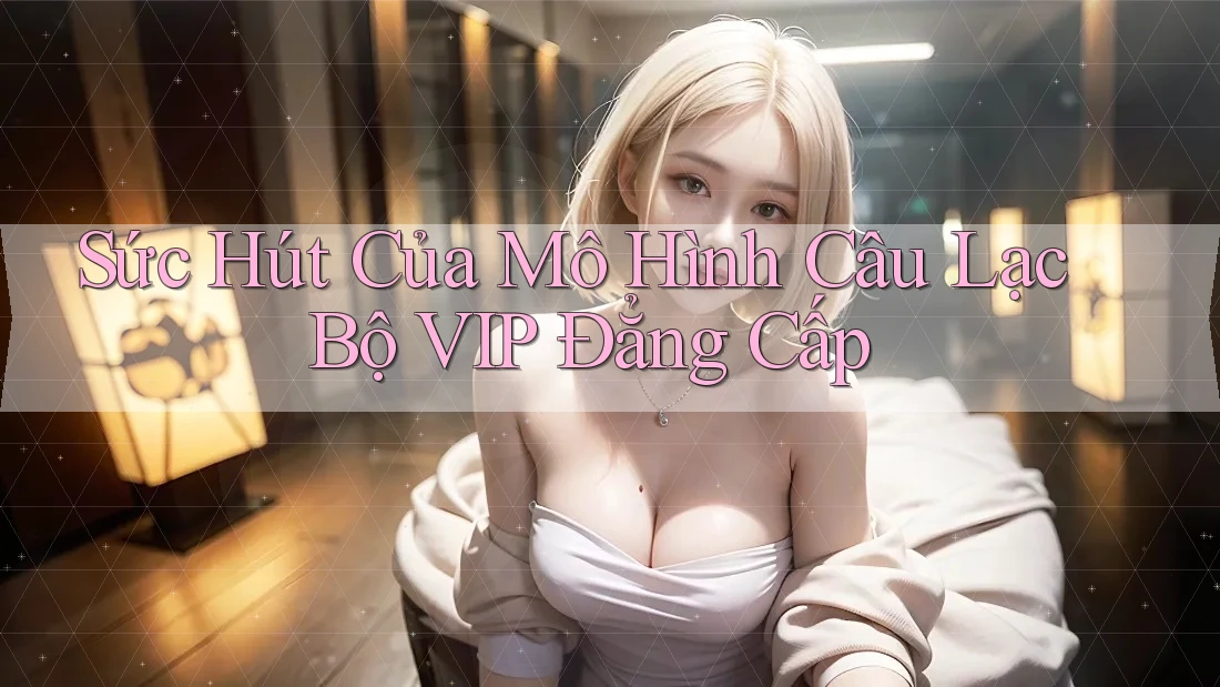 Sức Hút Của Mô Hình Câu Lạc Bộ VIP Đẳng Cấp