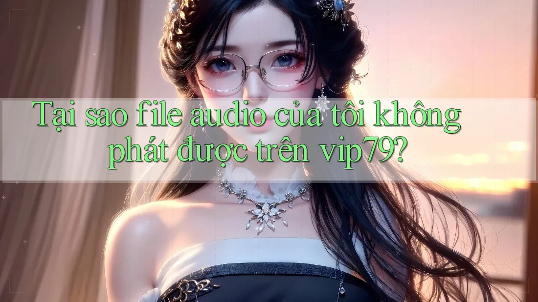 Tại sao file audio của tôi không phát được trên vip79? Tại sao file audio của tôi không phát được trên vip79?