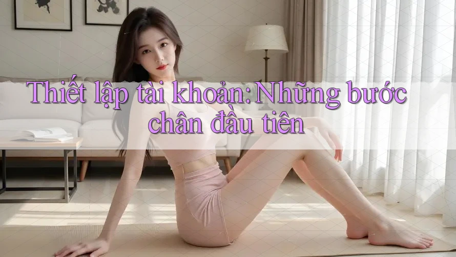 Thiết lập tài khoản: Những bước chân đầu tiên Thiết lập tài khoản: Những bước chân đầu tiên