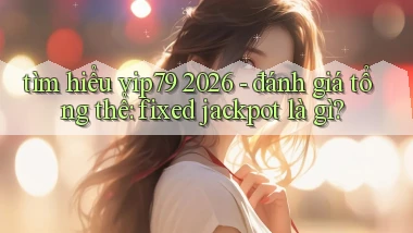 tìm hiểu vip79 2026   đánh giá tổng thể fixed jackpot là gì