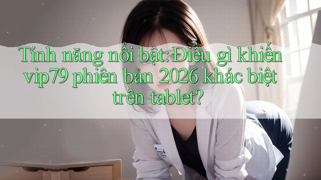 Tính năng nổi bật: Điều gì khiến vip79 phiên bản 2026 khác biệt trên tablet?