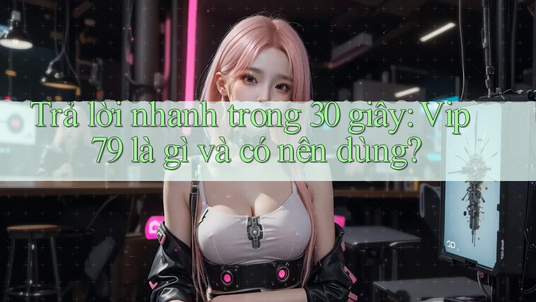 Trả lời nhanh trong 30 giây: Vip79 là gì và có nên dùng?
