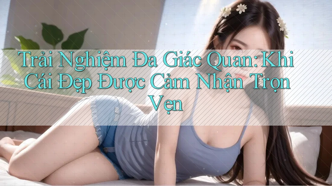 Trải Nghiệm Đa Giác Quan: Khi Cái Đẹp Được Cảm Nhận Trọn Vẹn