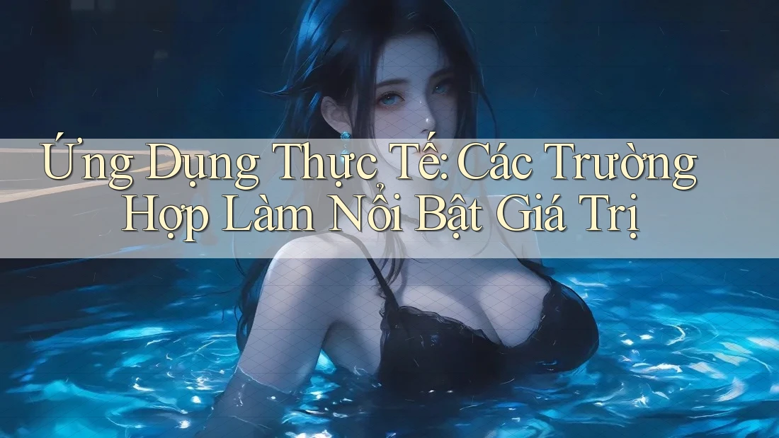 Ứng Dụng Thực Tế: Các Trường Hợp Làm Nổi Bật Giá Trị Ứng Dụng Thực Tế: Các Trường Hợp Làm Nổi Bật Giá Trị