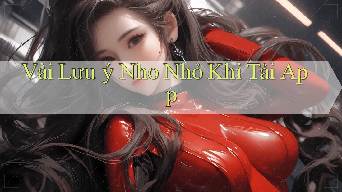 Vài Lưu ý Nho Nhỏ Khi Tải App