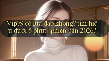 Vip79 có lừa đảo không tìm hiểu dưới 5 phút phiên bản 2026